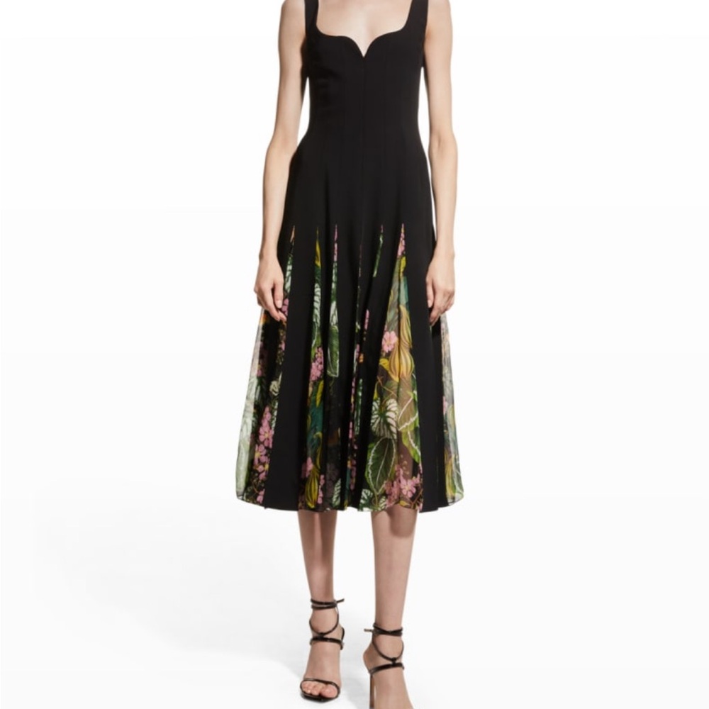 Oscar de la Renta cady dress size 10 NWT